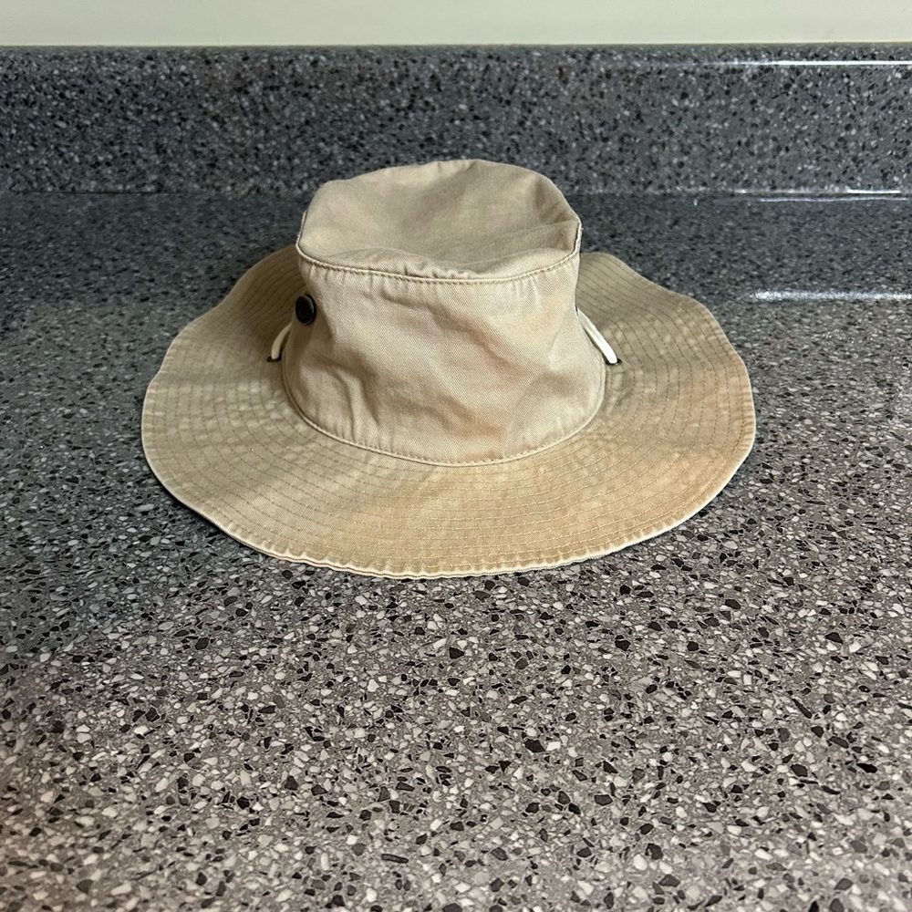 The Cap Beige Cotton Boonie Hat